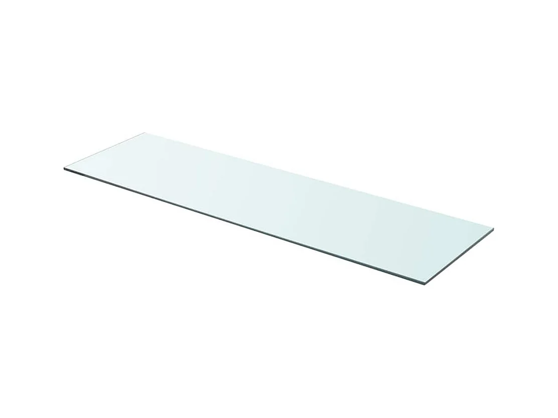 Panneau pour étagère Verre transparent 90 x 25 cm