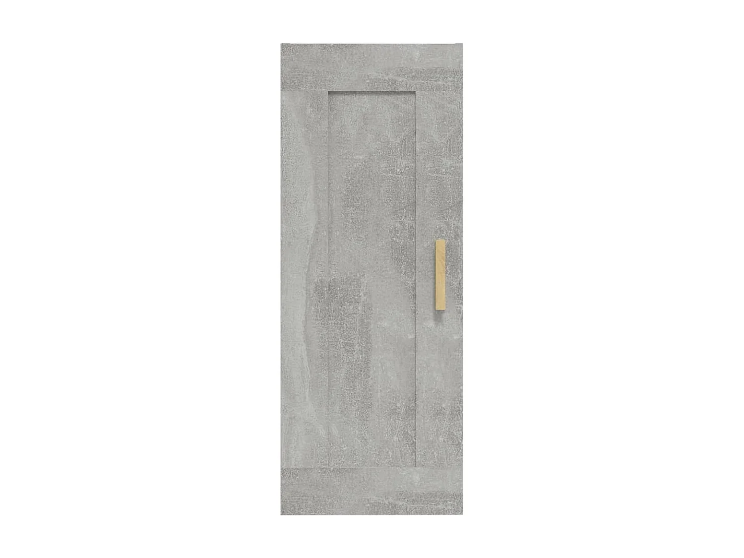 Armoire murale Gris béton 35x34x90 cm Bois d'ingénierie