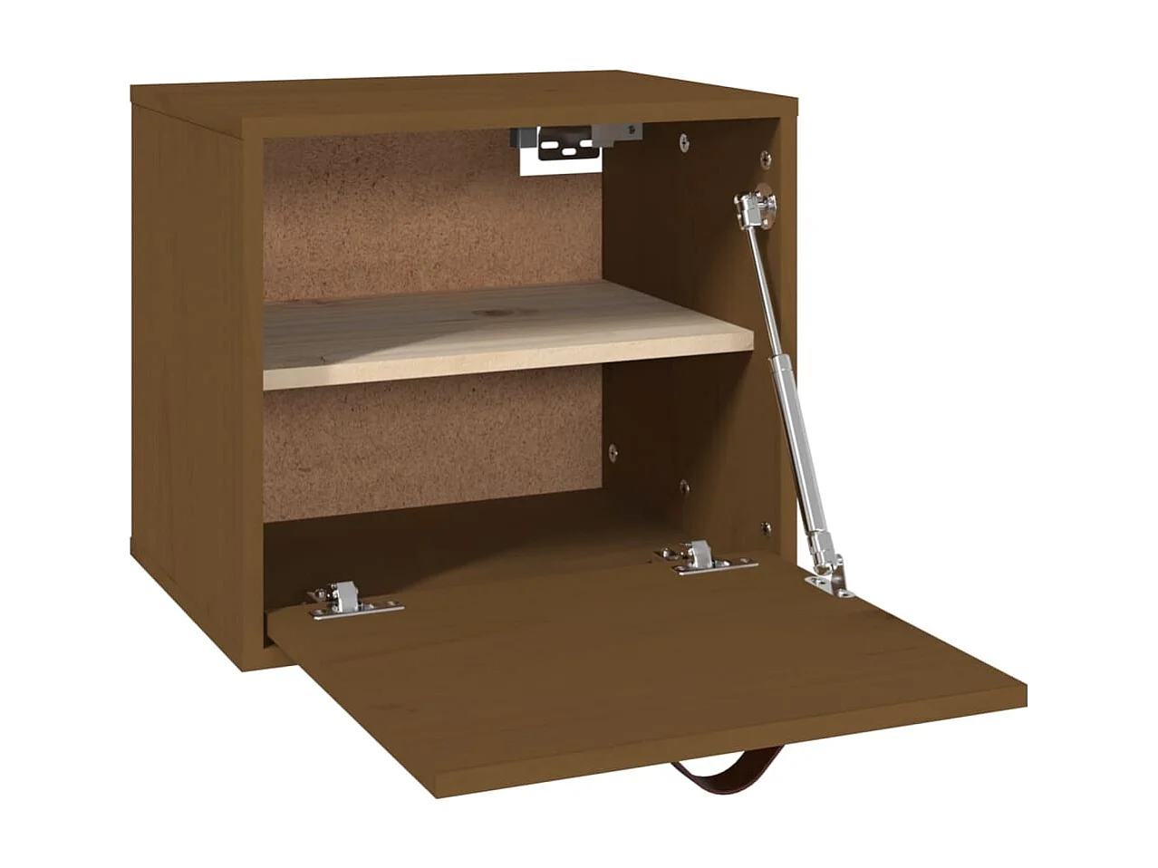 Armoire murale Marron miel 40x30x35 cm Bois de pin massif