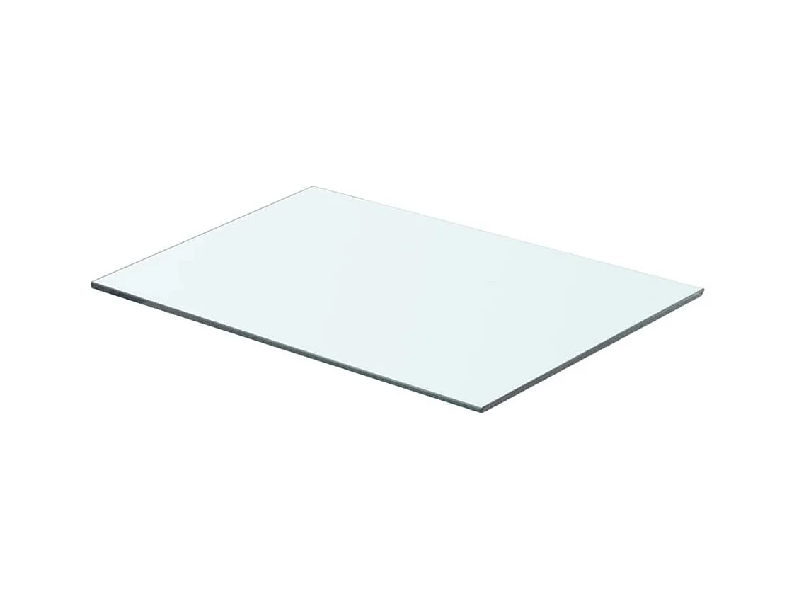 Panneau pour étagère Verre transparent 50 x 30 cm