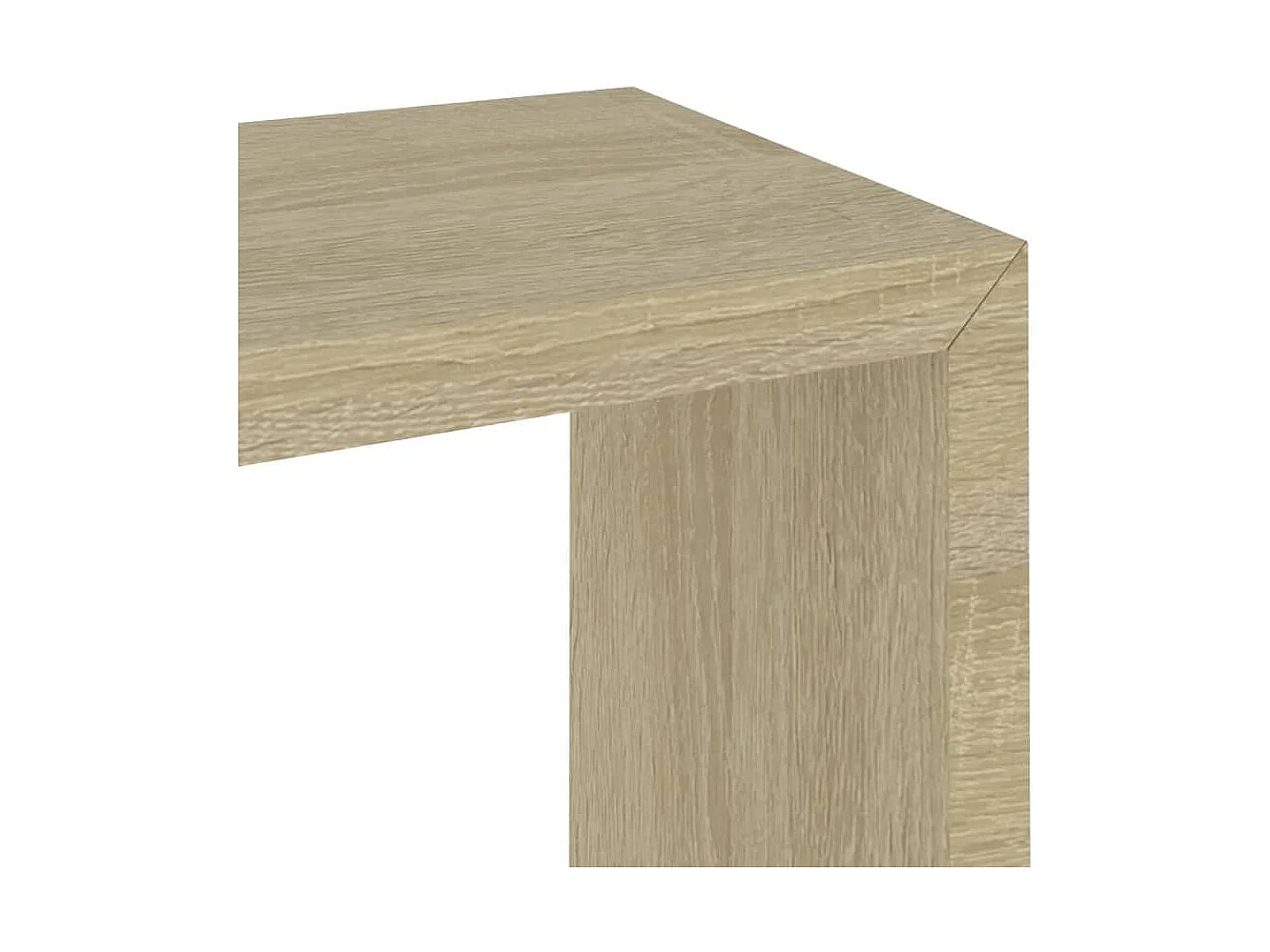 Estantes de pared cúbicos de 3 piezas, roble Sonoma