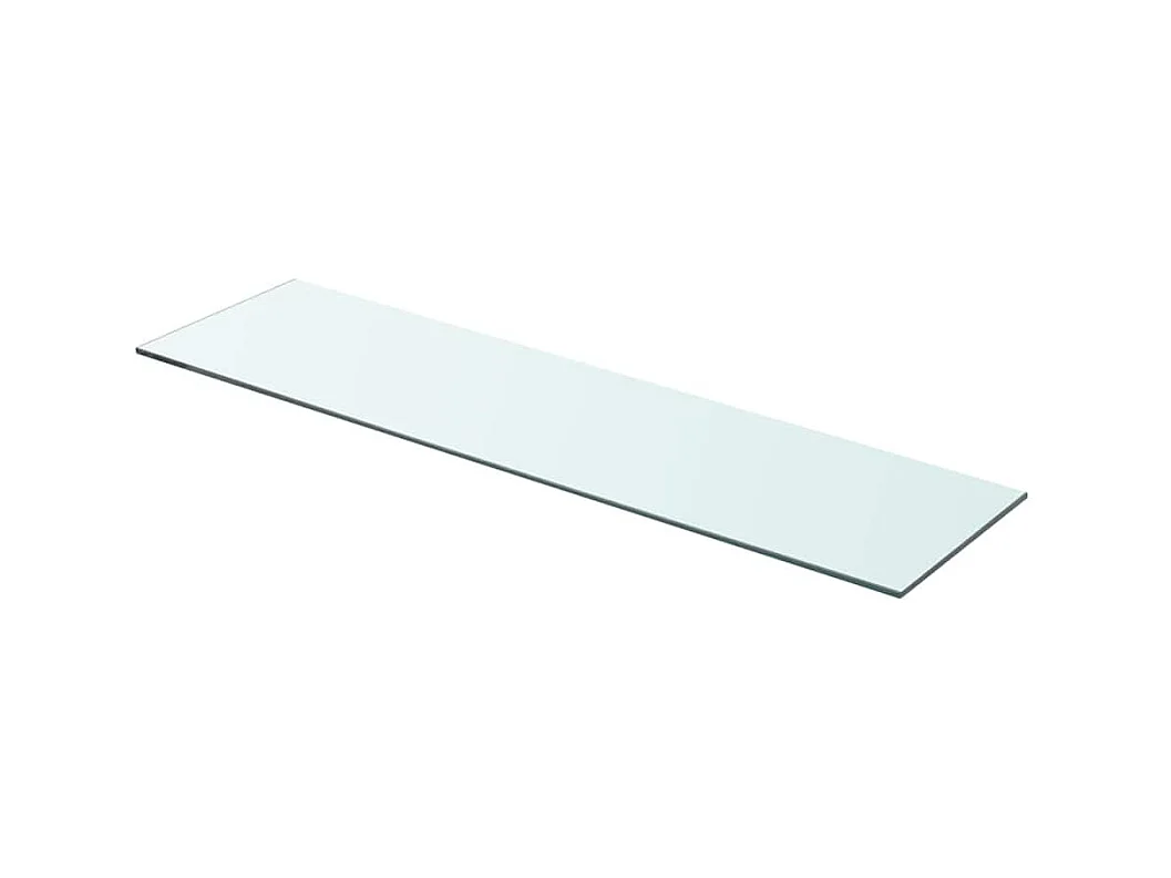 Panneau pour étagère Verre transparent 80 x 20 cm