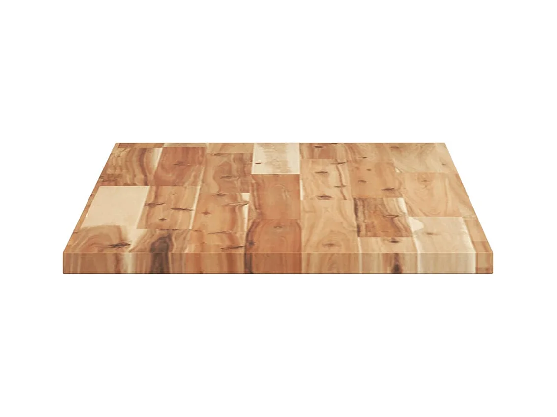 Étagères flottantes 2 pcs 60x40x2 cm acacia massif à l'huile