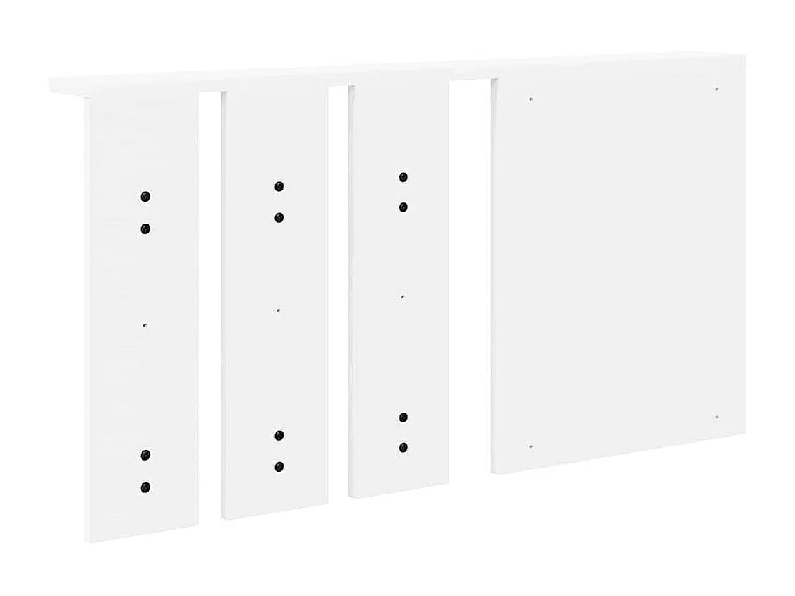Appendiabiti da parete Bianco 85 x 10 x 45 cm Legno ingegnerizzato