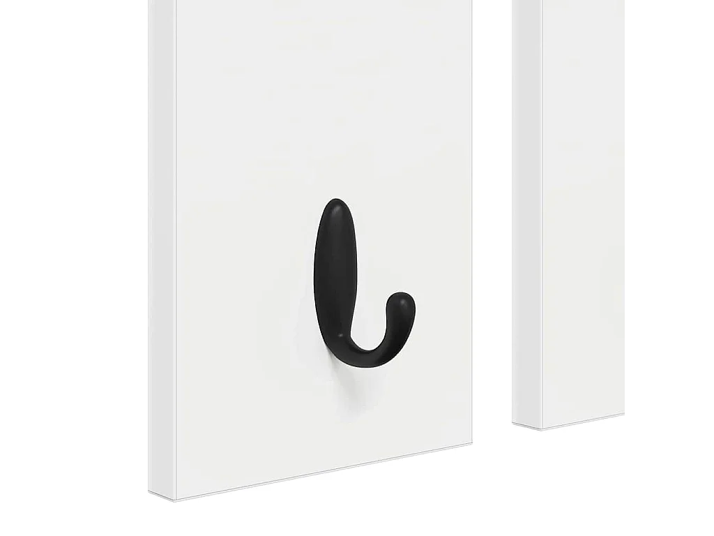 Appendiabiti da parete Bianco 85 x 10 x 45 cm Legno ingegnerizzato