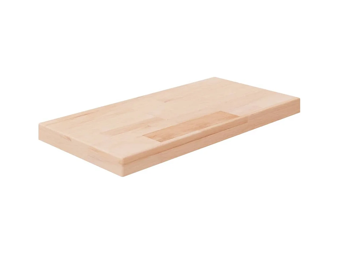Panel de estantería 40x20x2,5 cm Madera maciza de roble sin tratar