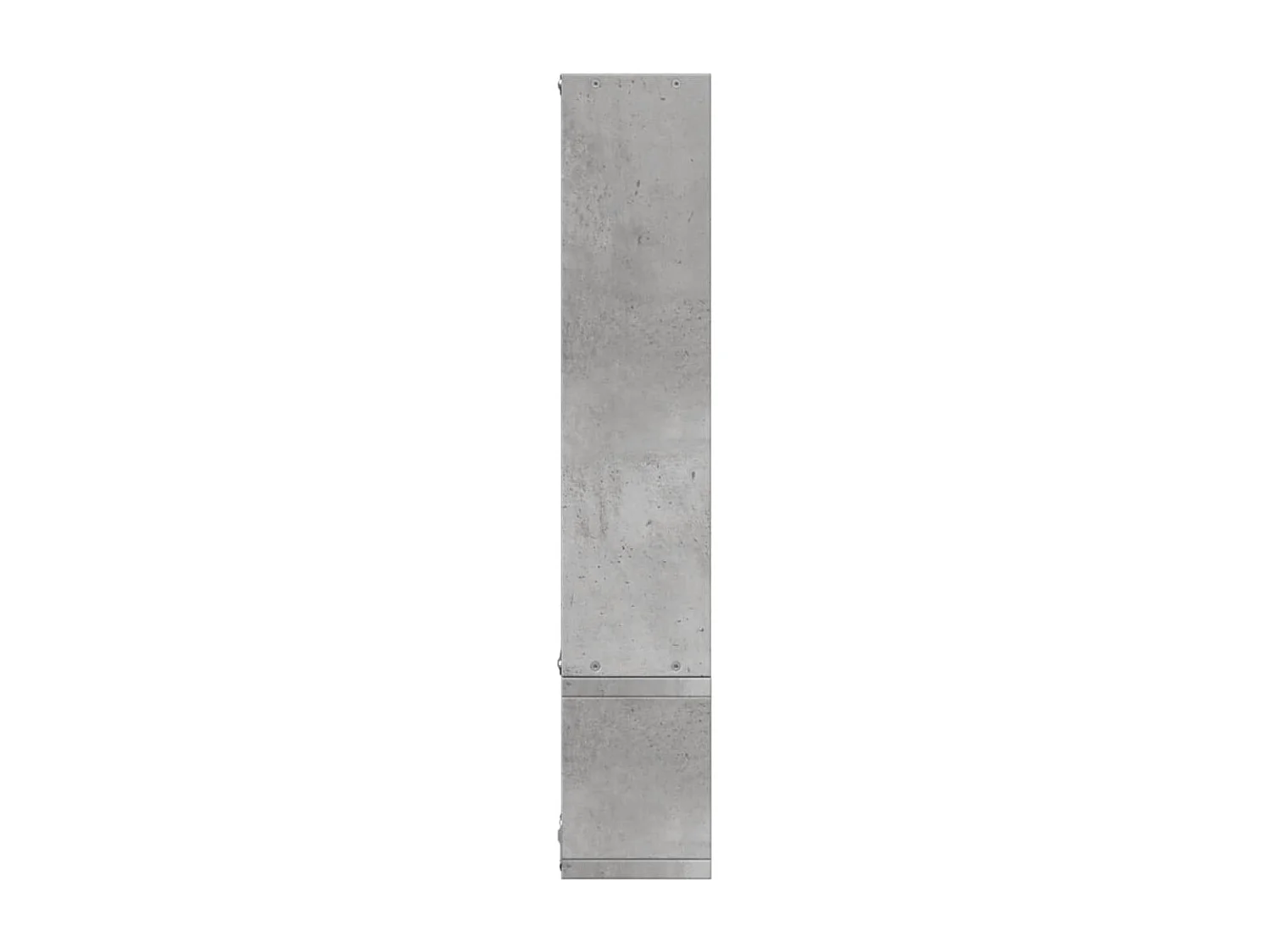 Estante de pared de hormigón gris 96x12x64 cm madera de ingeniería