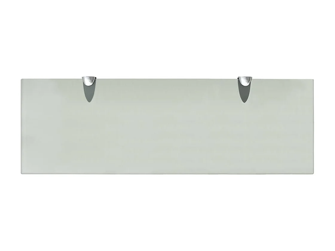Étagères murales 2 pcs Verre 60x20 cm 8 mm