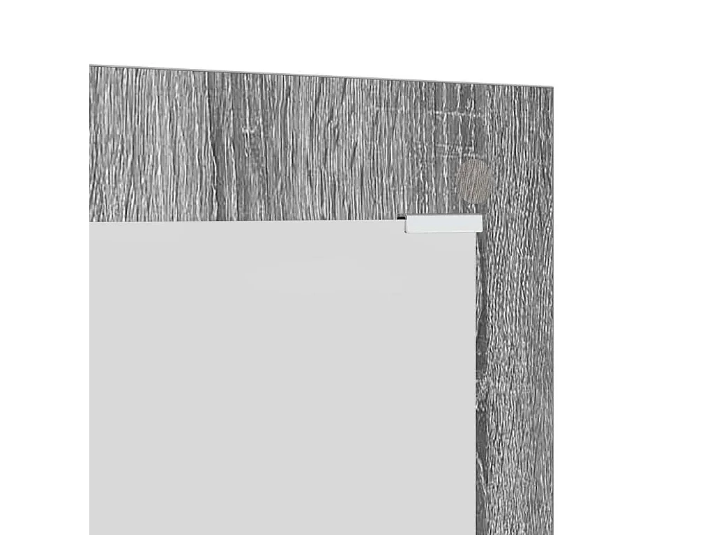 Wandkapstok Sonoma grijs 96 x 1,5 x 90 cm