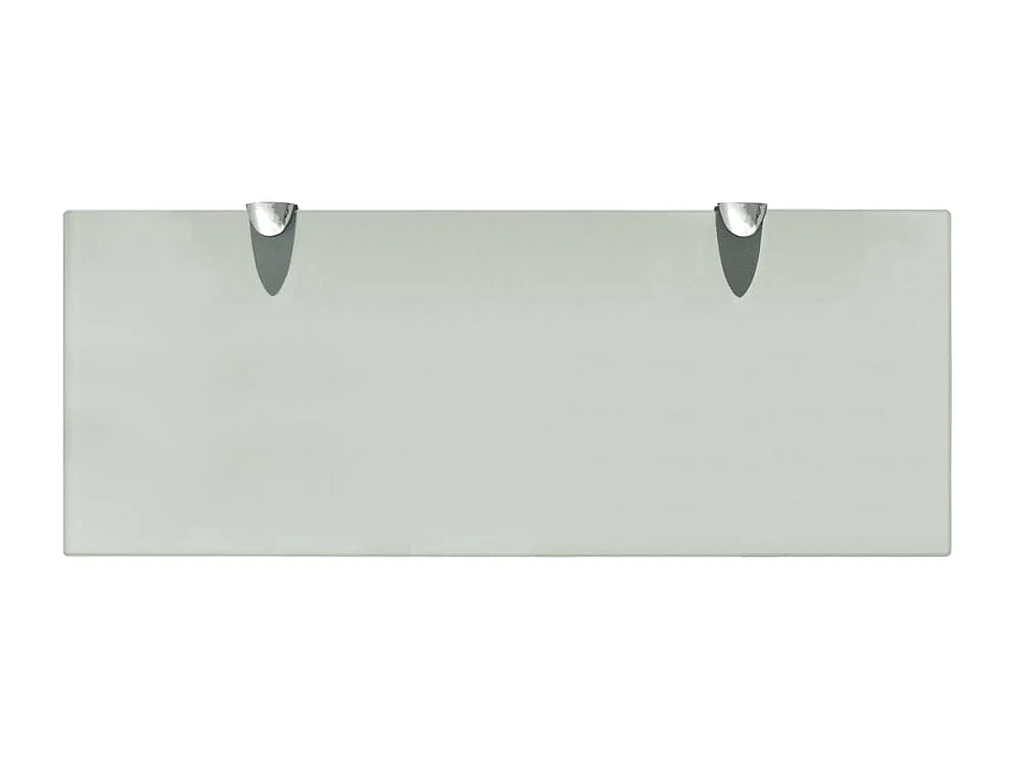 Mensola da parete in vetro 50 x 20 cm 8 mm