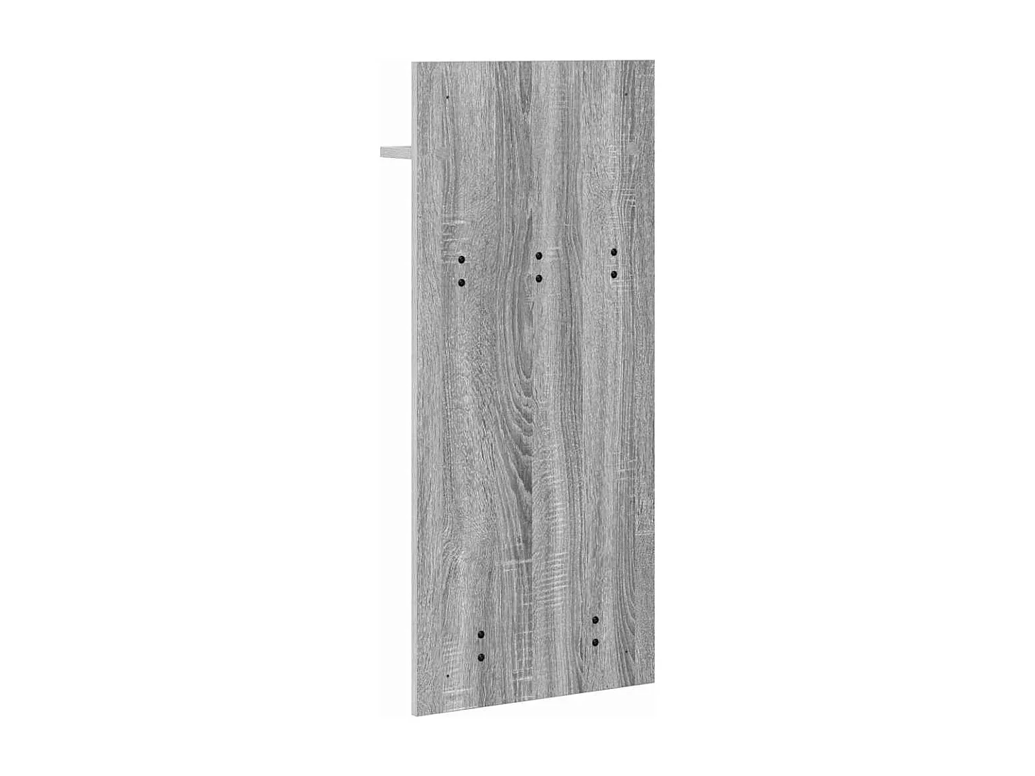 Perchero de pared con estante Sonoma, gris, 90 x 40 x 10 cm