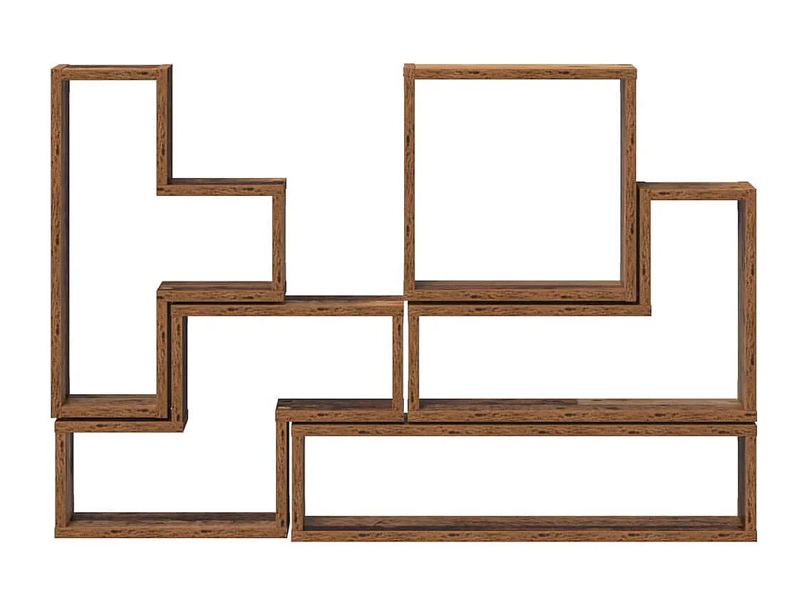Cubo de pared Otros Madera vieja 96 x 12 x 64 cm Madera de ingeniería
