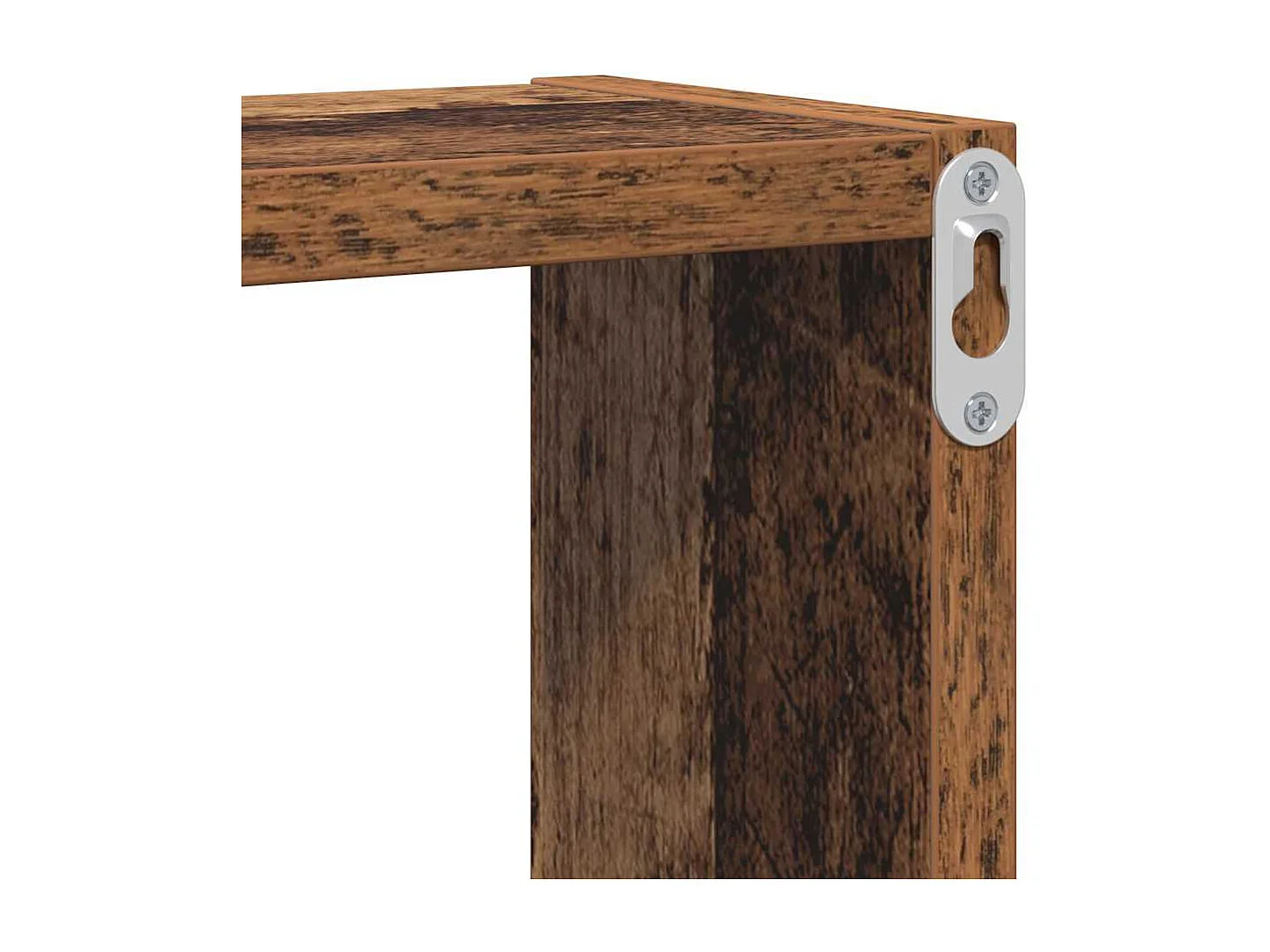 Cubo de pared Otros Madera vieja 96 x 12 x 64 cm Madera de ingeniería