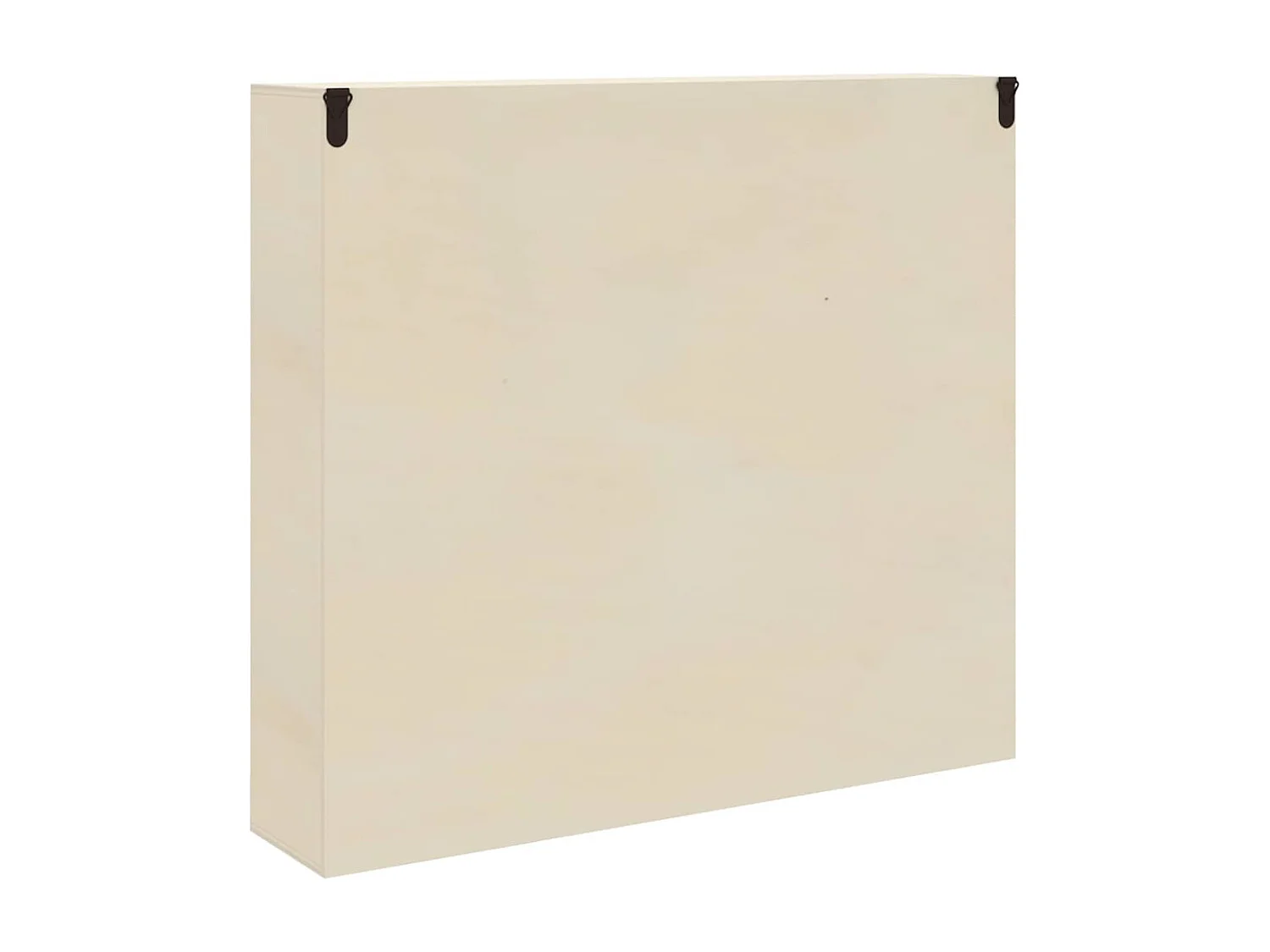 Caja de exhibición de madera marrón 40 x 8,5 x 37 cm Contrachapado