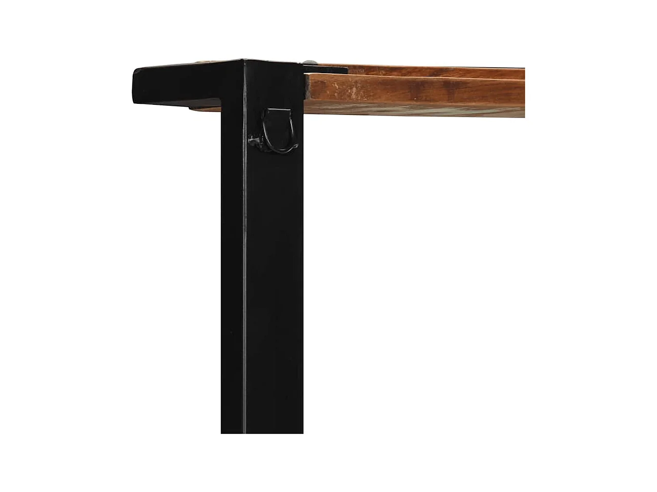 Veelkleurige kledingrek 80x40x190 cm