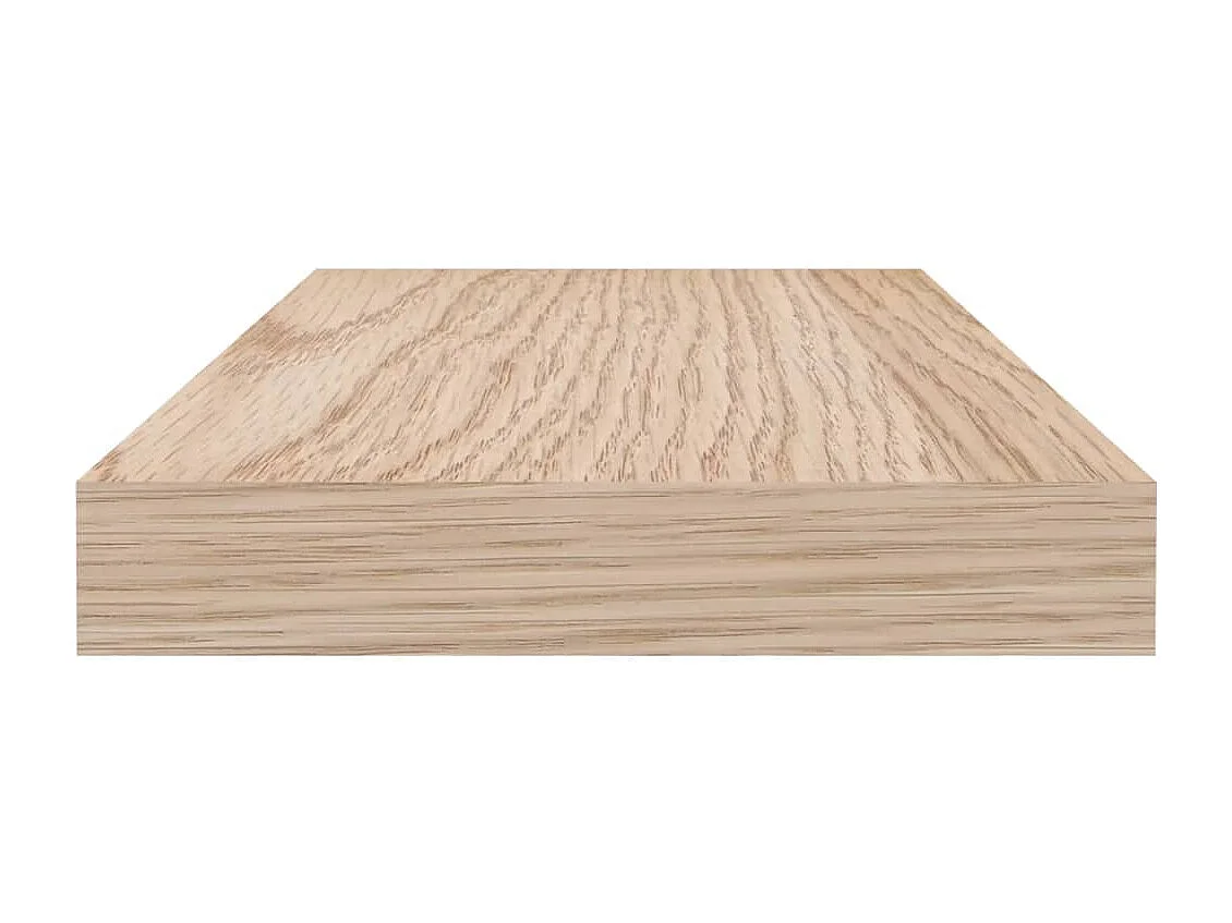 Zwevende planken 2 stuks 110x23,5x4 cm bewerkt hout