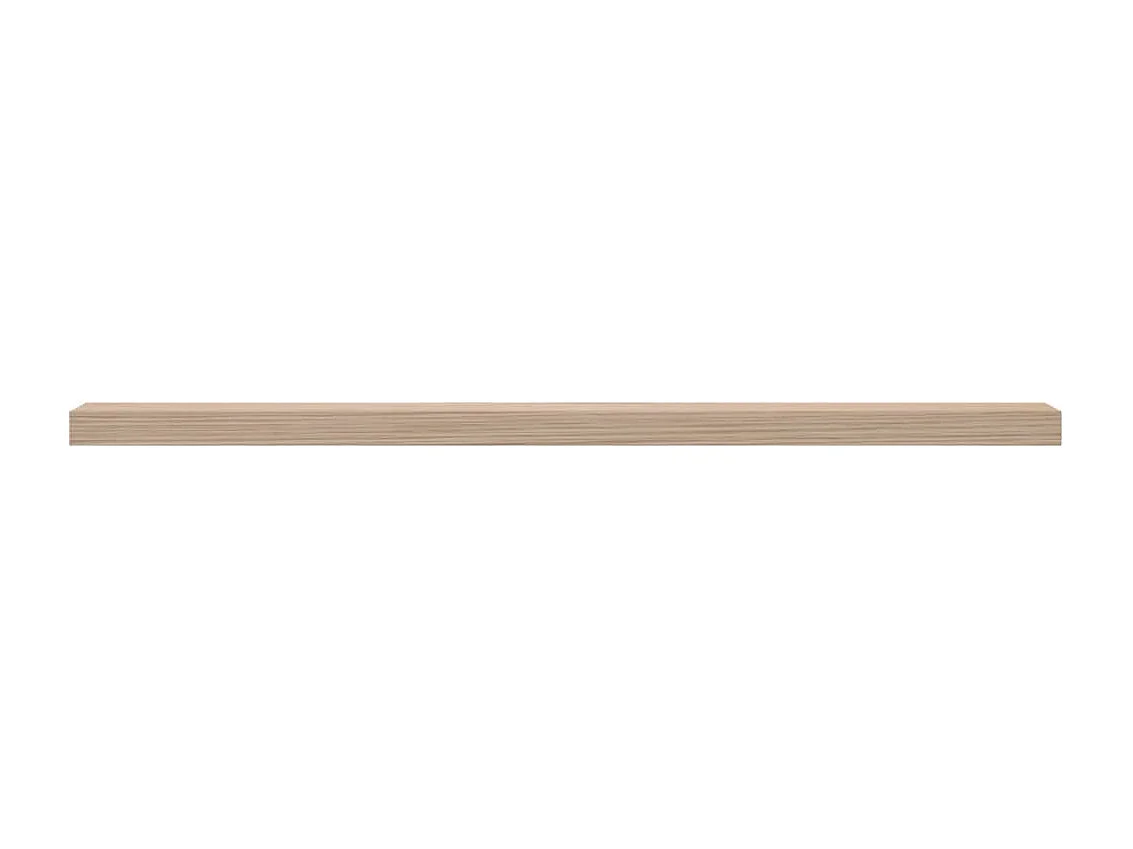 Mensole sospese 2 pezzi 110x23,5x4 cm in legno ingegnerizzato