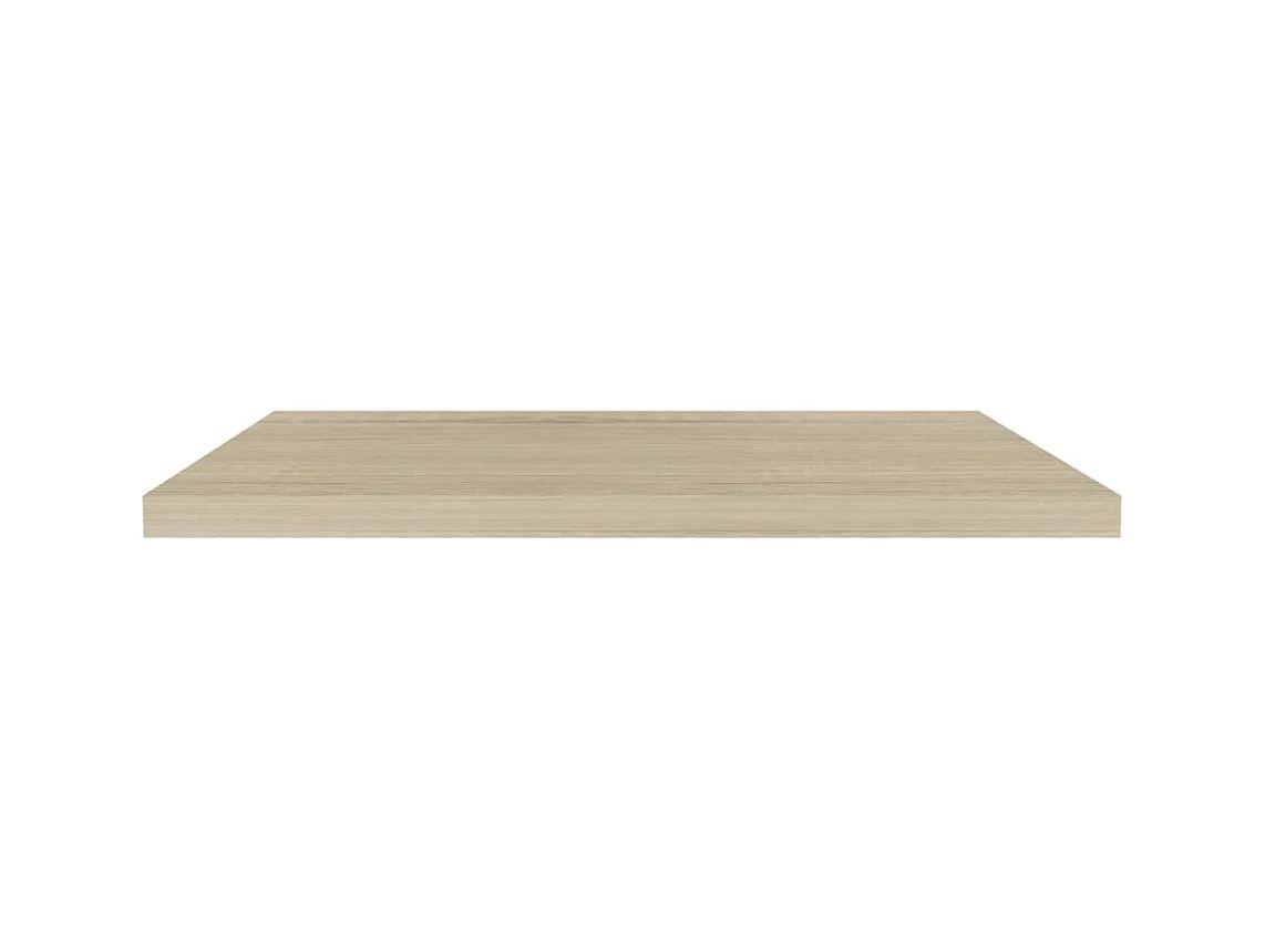 Estantes de pared flotantes 4 piezas roble 90x23,5x3,8 cm MDF