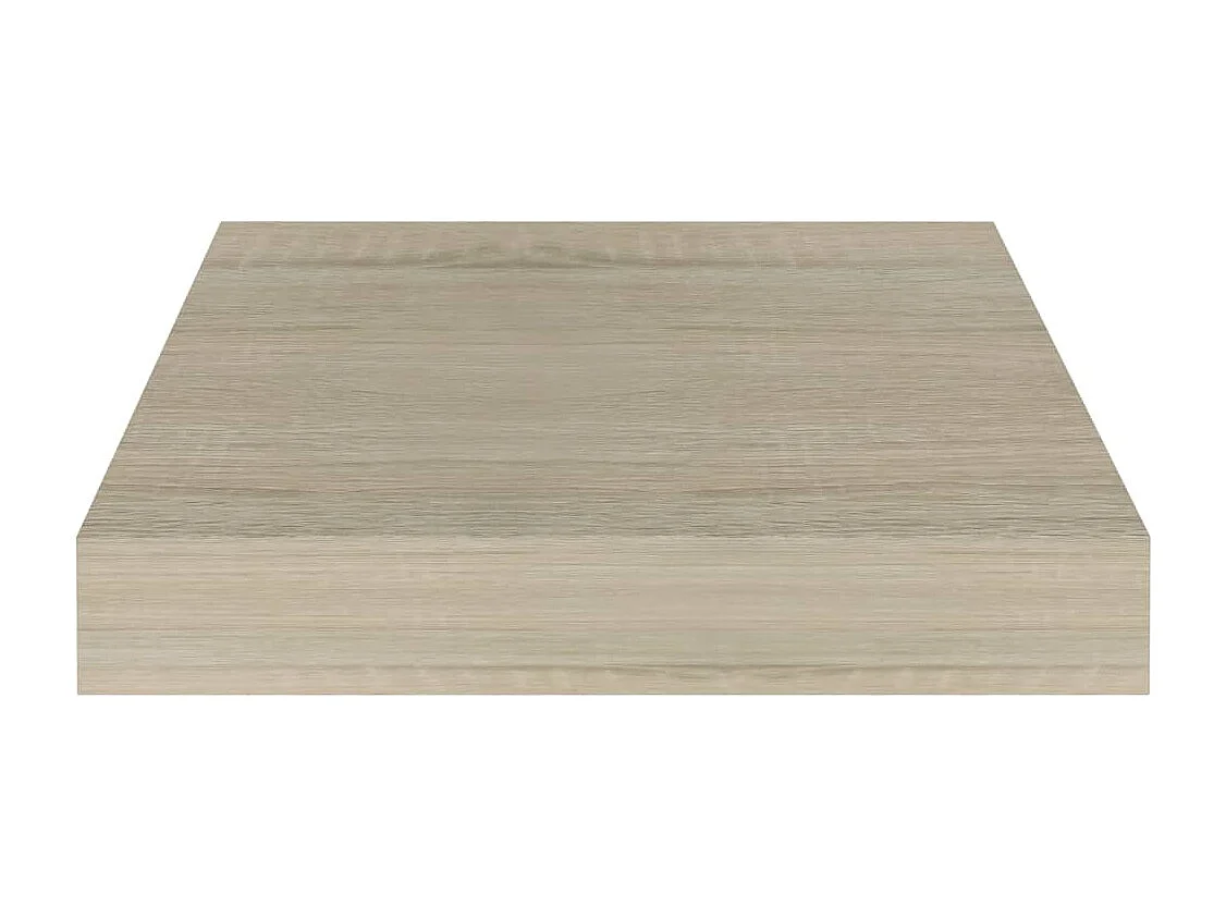 Estante flotante de pared roble 23x23,5x3,8 cm MDF