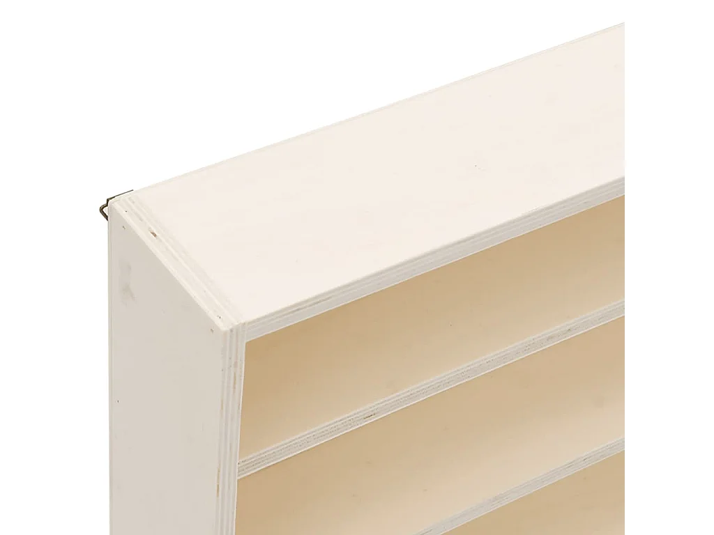 Vetrina espositiva in legno con 6 ripiani 40x8,5x55 cm