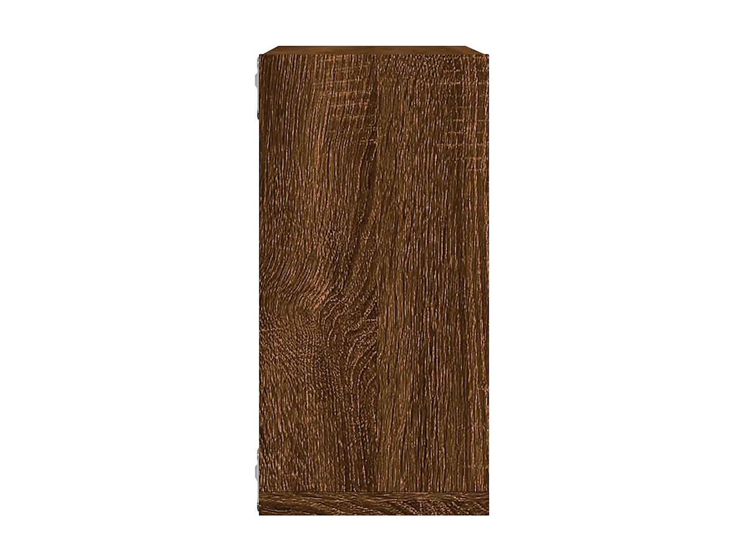 Mensole a cubo da parete 6 pezzi rovere marrone 30x15x30cm