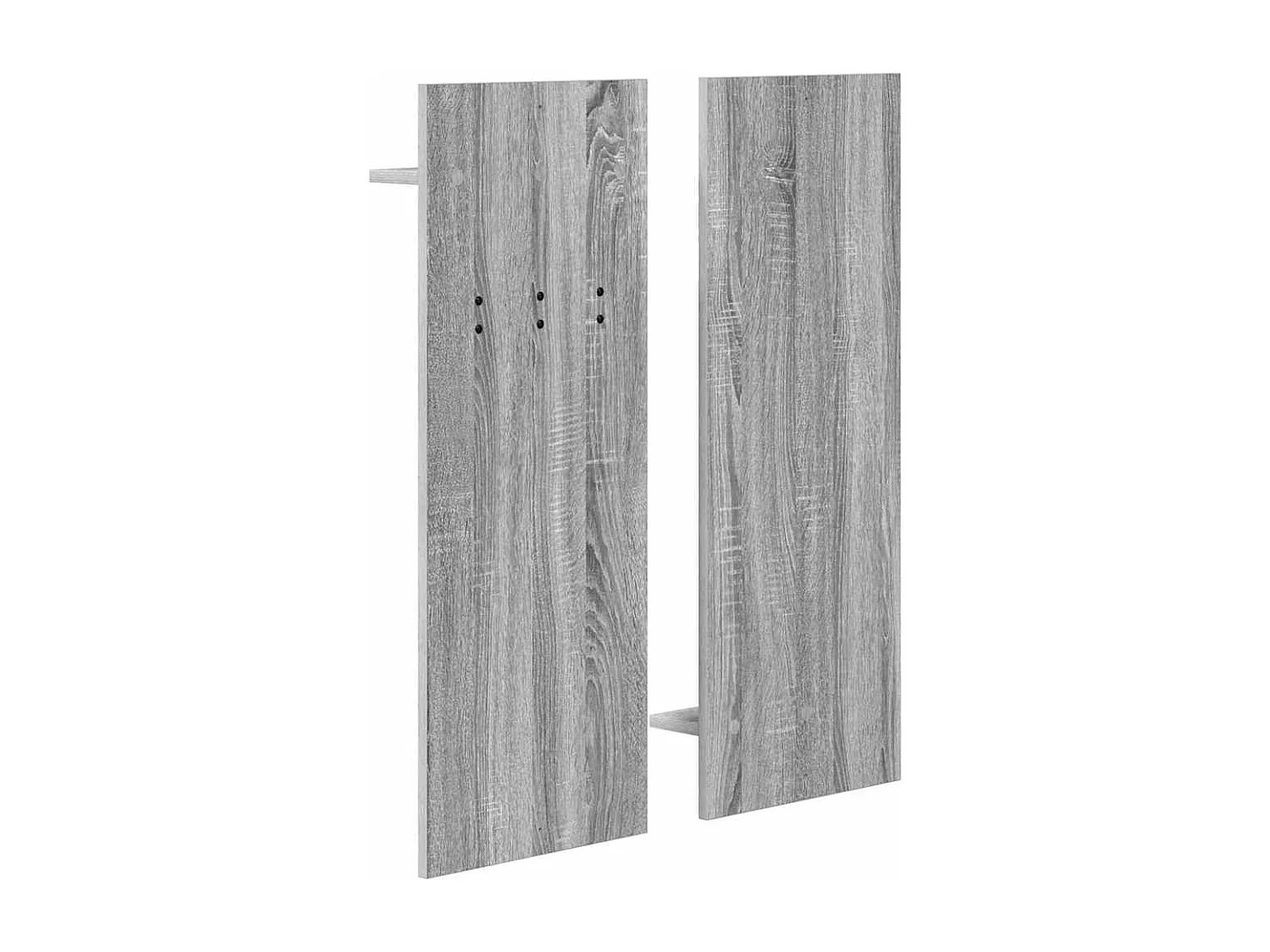 Appendiabiti da parete Sonoma con ripiano, grigio, 70 x 10 x 90 cm