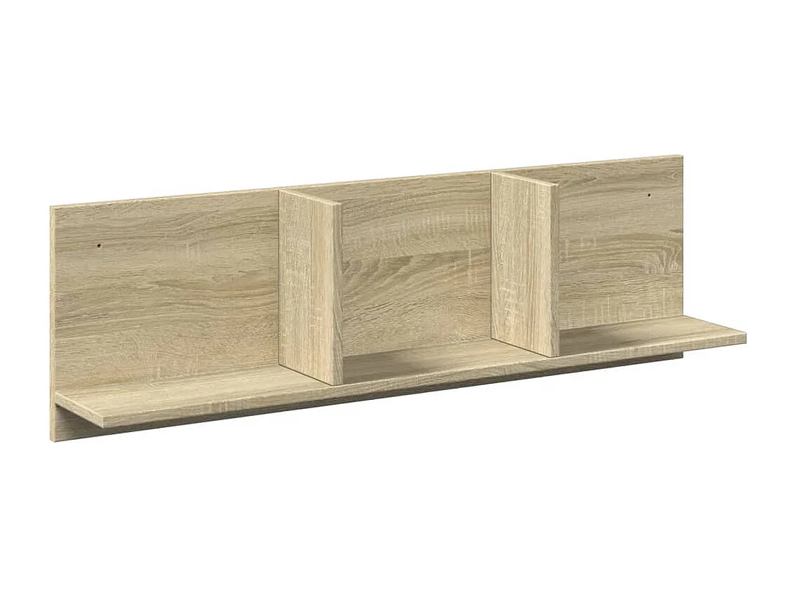 Armario de pared 100x16,5x30 cm madera de ingeniería roble sonoma