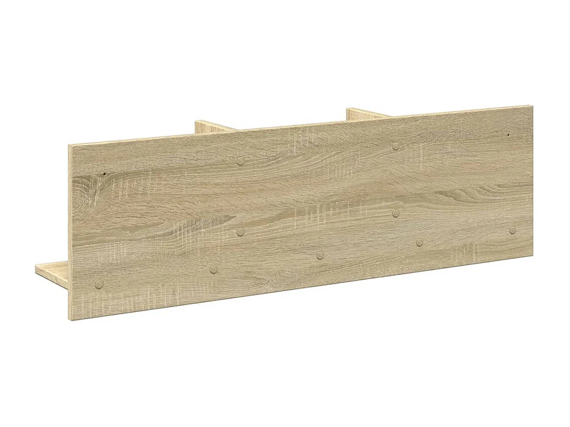 Armario de pared 100x16,5x30 cm madera de ingeniería roble sonoma
