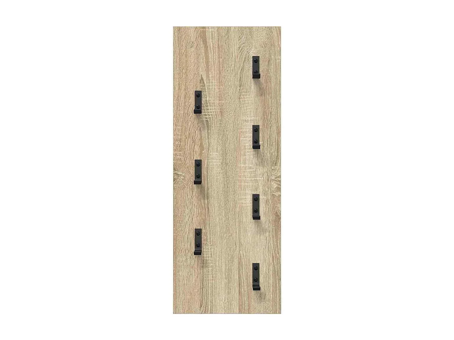 Appendiabiti da parete in rovere Sonoma da parete 30 x 1,5 x 80 cm