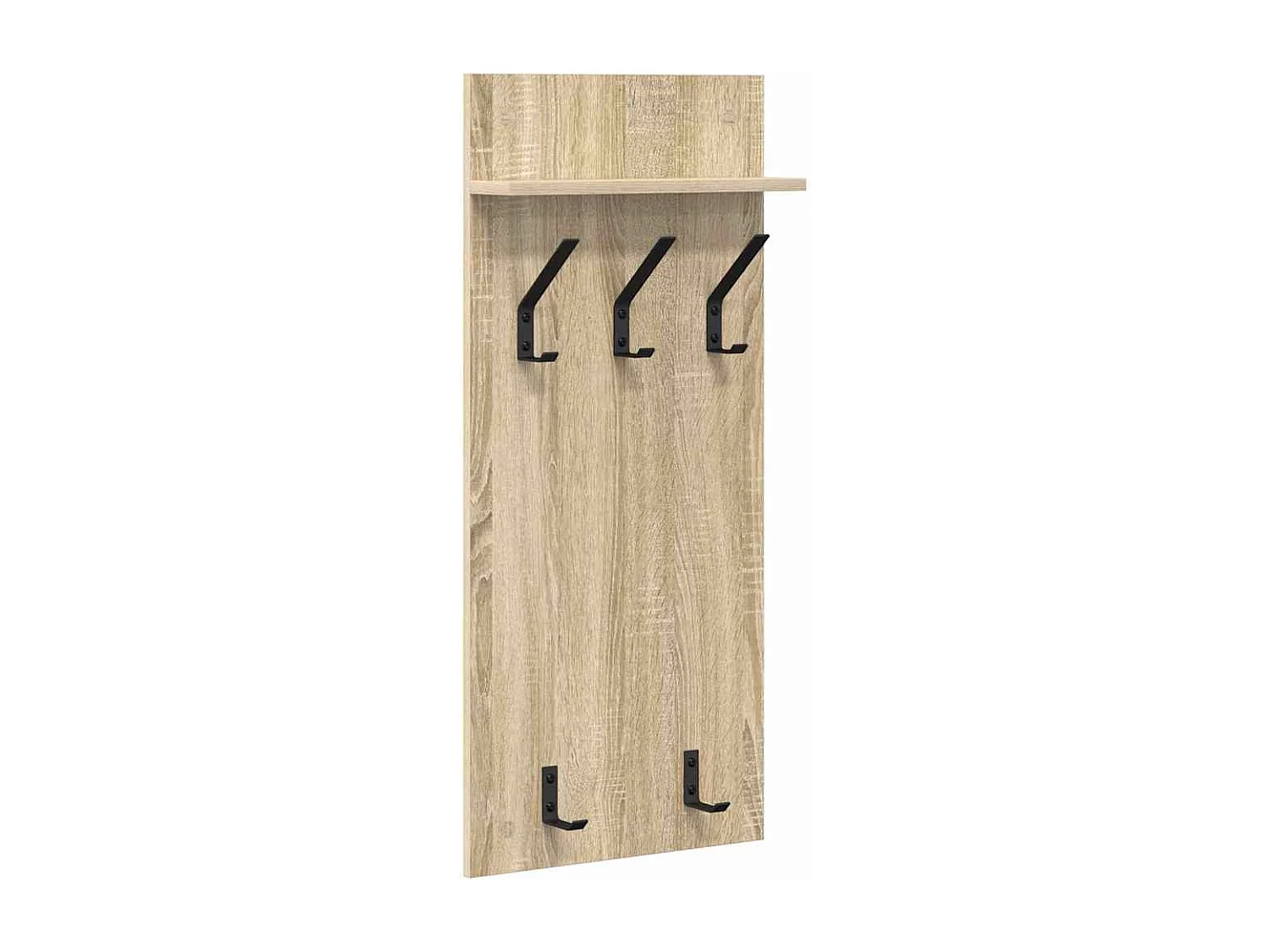 Porte-manteau mural avec étagère Chêne sonoma 90 x 40 x 10 cm