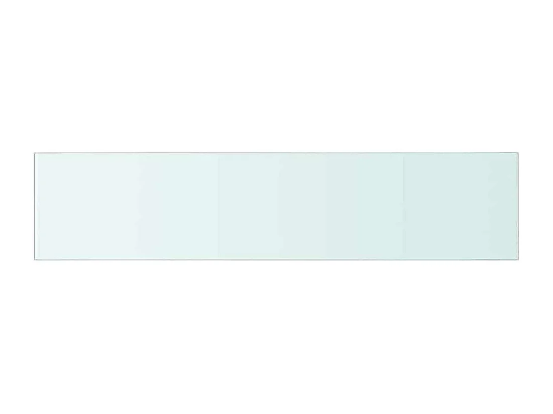 Panel de estante Vidrio transparente 90 x 20 cm
