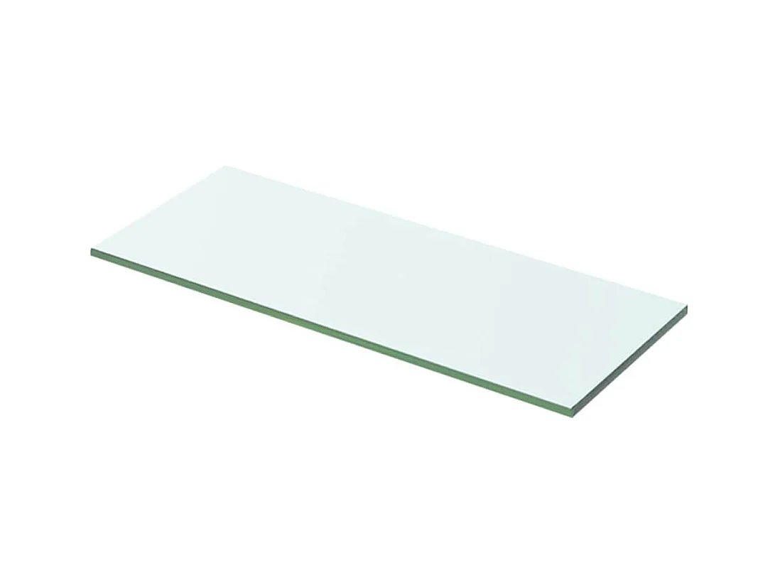 Panneau d’étagère Verre transparent 50 x 15 cm