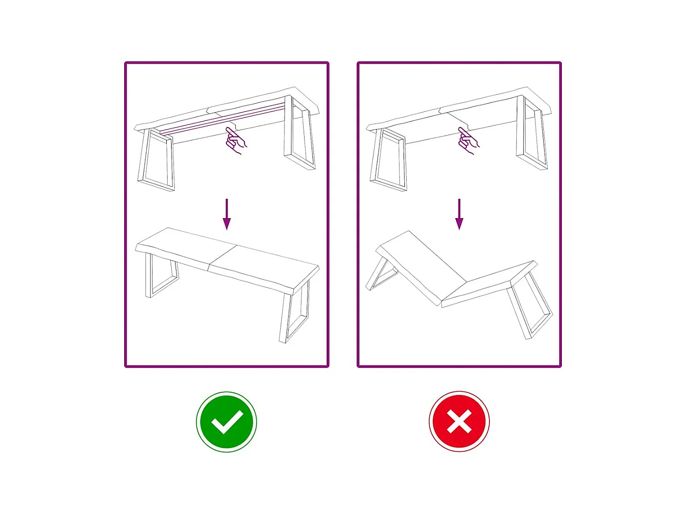 Estante de pared marrón claro en madera maciza de roble tratado