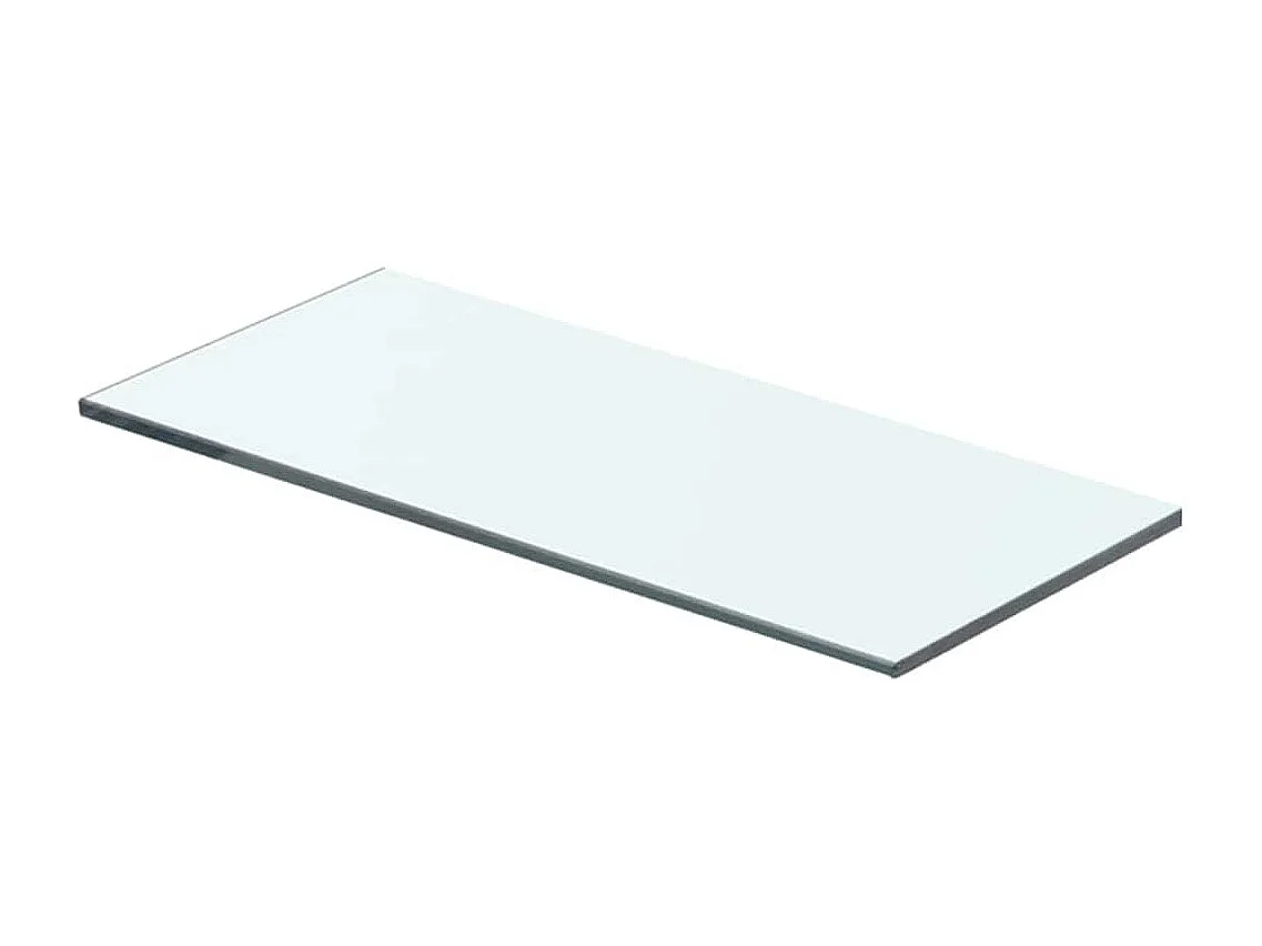 Panneau pour étagère Verre transparent 40 x 12 cm