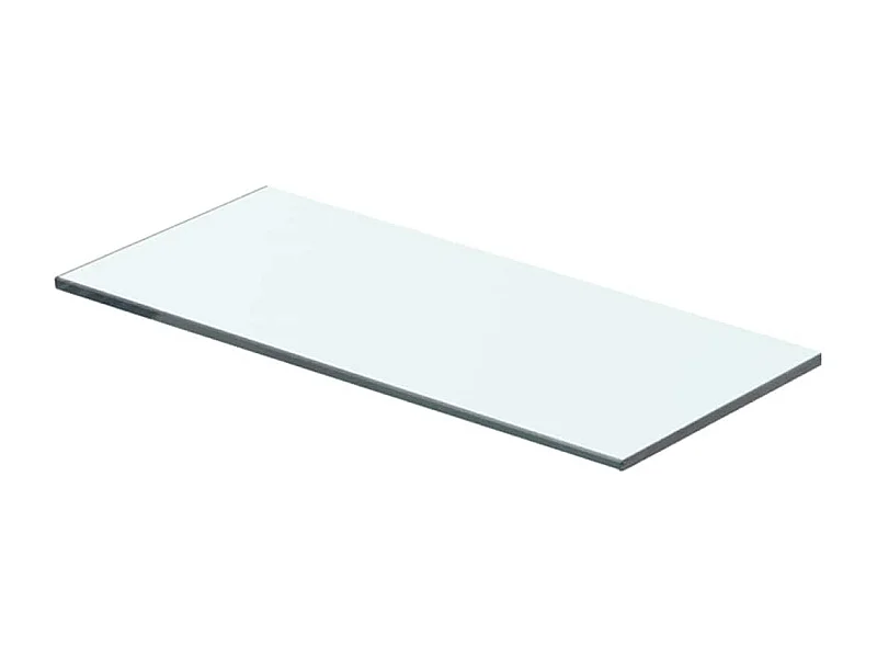 Panneau pour étagère Verre transparent 40 x 12 cm