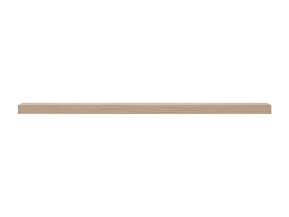 Mensole sospese 4 pezzi 110x23,5x4 cm in legno ingegnerizzato