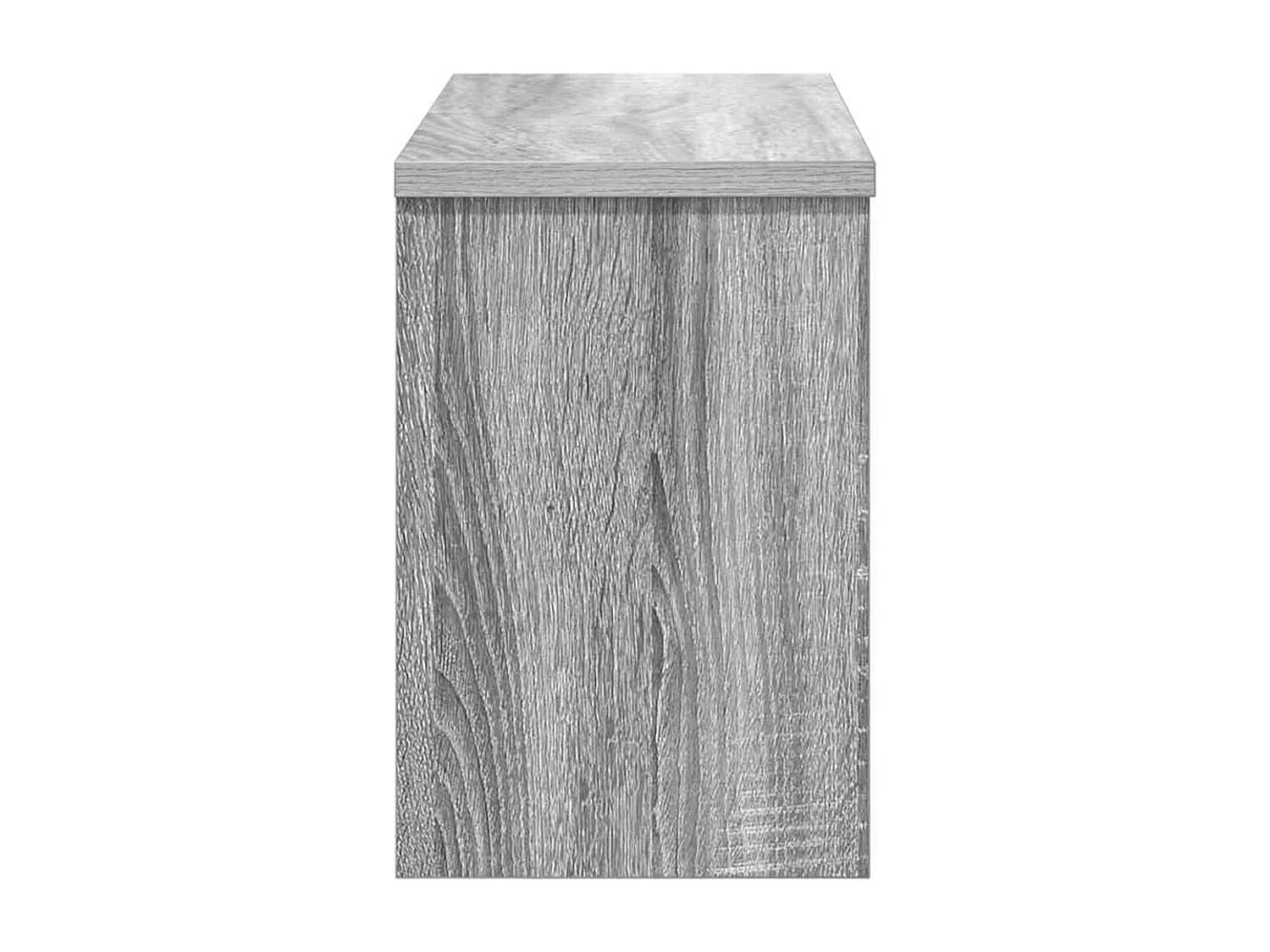 Porte-manteau mural avec étagère Sonoma gris 50 x 20 x 30 cm