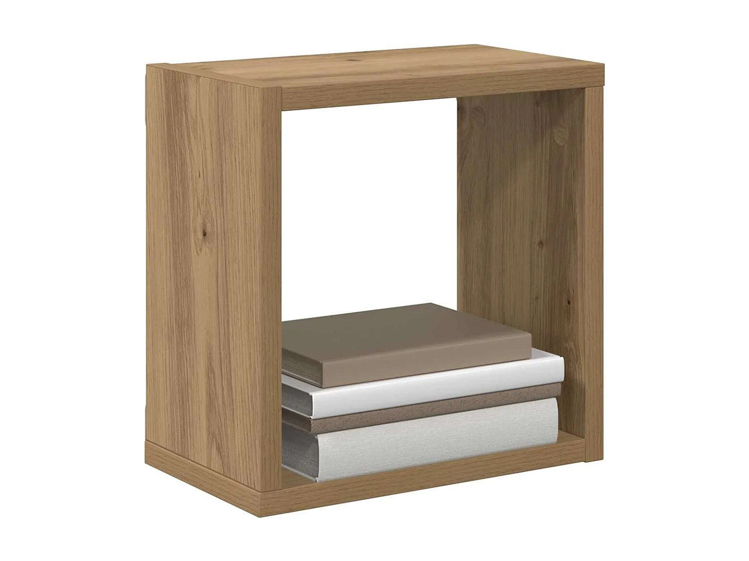 Étagères murales 2 pcs chêne artisanal 26 x 15 x 26 cm