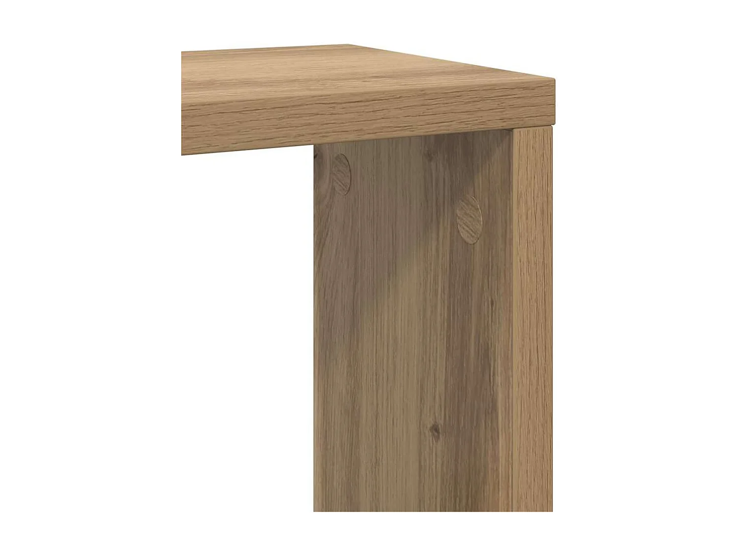 Étagères murales 2 pcs chêne artisanal 26 x 15 x 26 cm