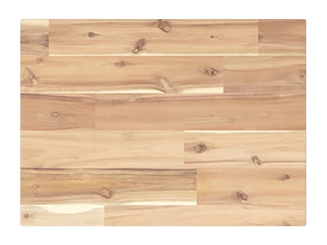 Zwevende plank 60x30x2 cm massief onbehandeld acaciahout