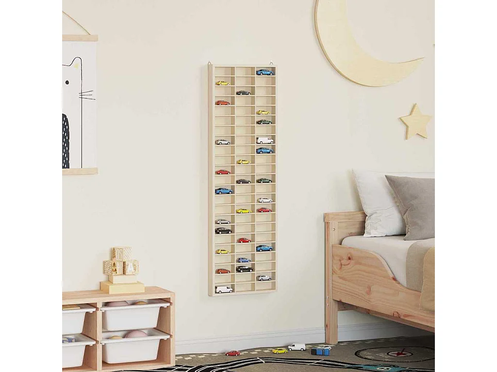 Étui d'affichage Marron 30 x 4,5 x 96 cm Bois d'ingénierie