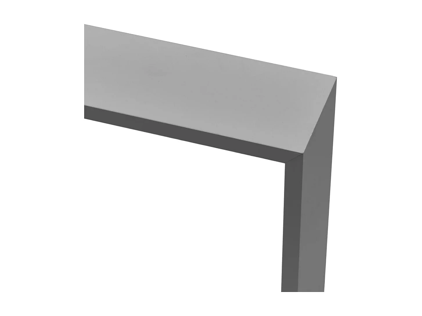 Étagères murales sous forme de cube 3 pcs Gris MDF