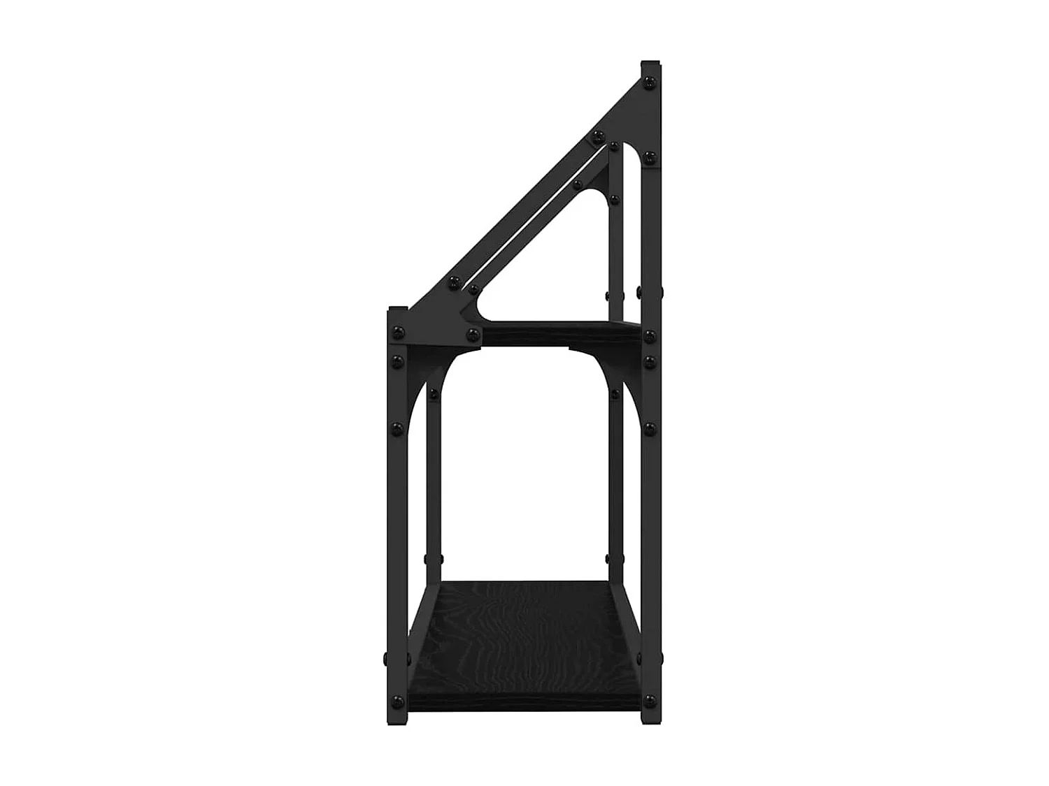 Étagère Murale Chêne noir 60 x 21 x 51 cm Bois d'ingénierie