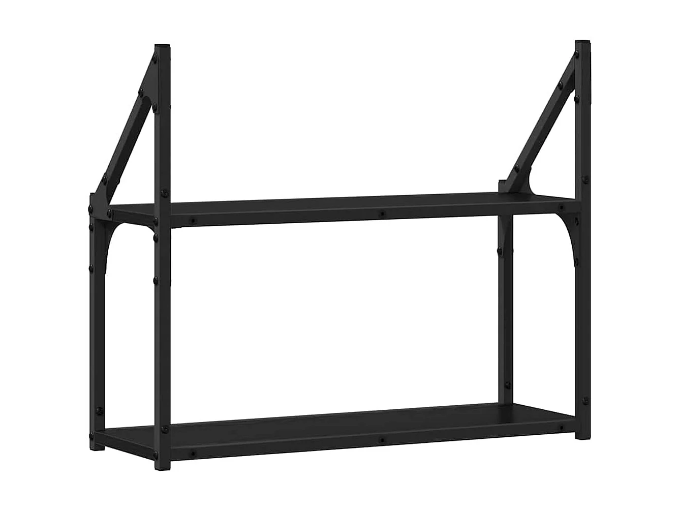 Étagère Murale Chêne noir 60 x 21 x 51 cm Bois d'ingénierie