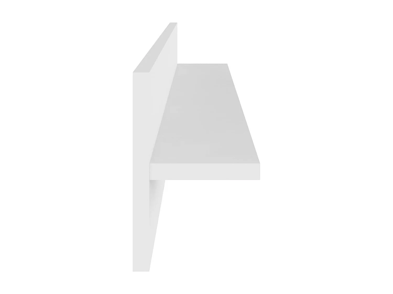 Estantes de pared 4 uds Blanco 80x11,5x18 cm madera de ingeniería