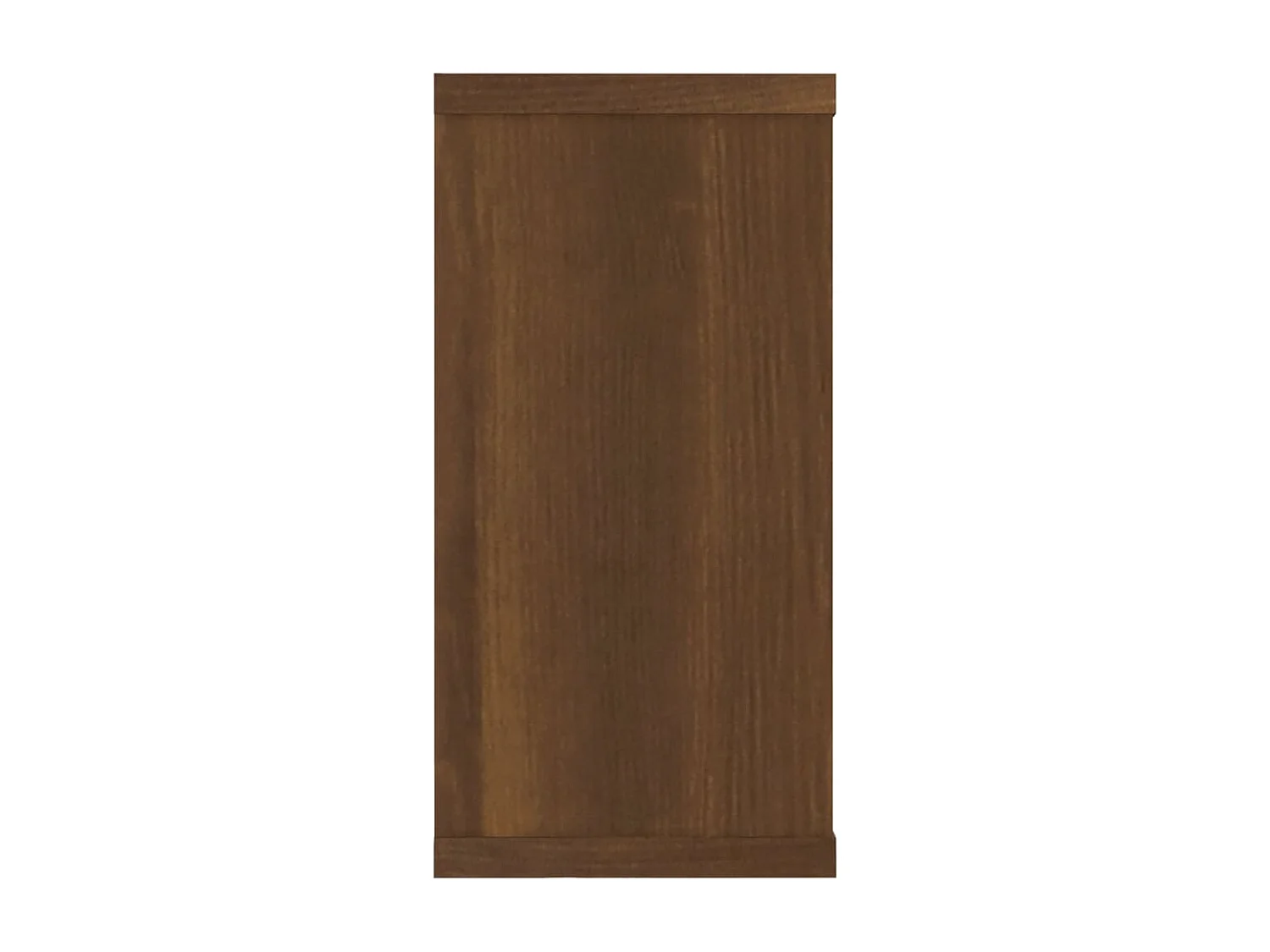 Étagères murales cube 2 pcs Chêne marron 100x15x30 cm Bois