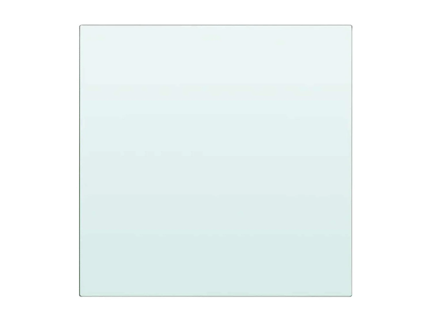 Panneaux d'étagère 2 pcs Verre Transparent 30 x 25 cm