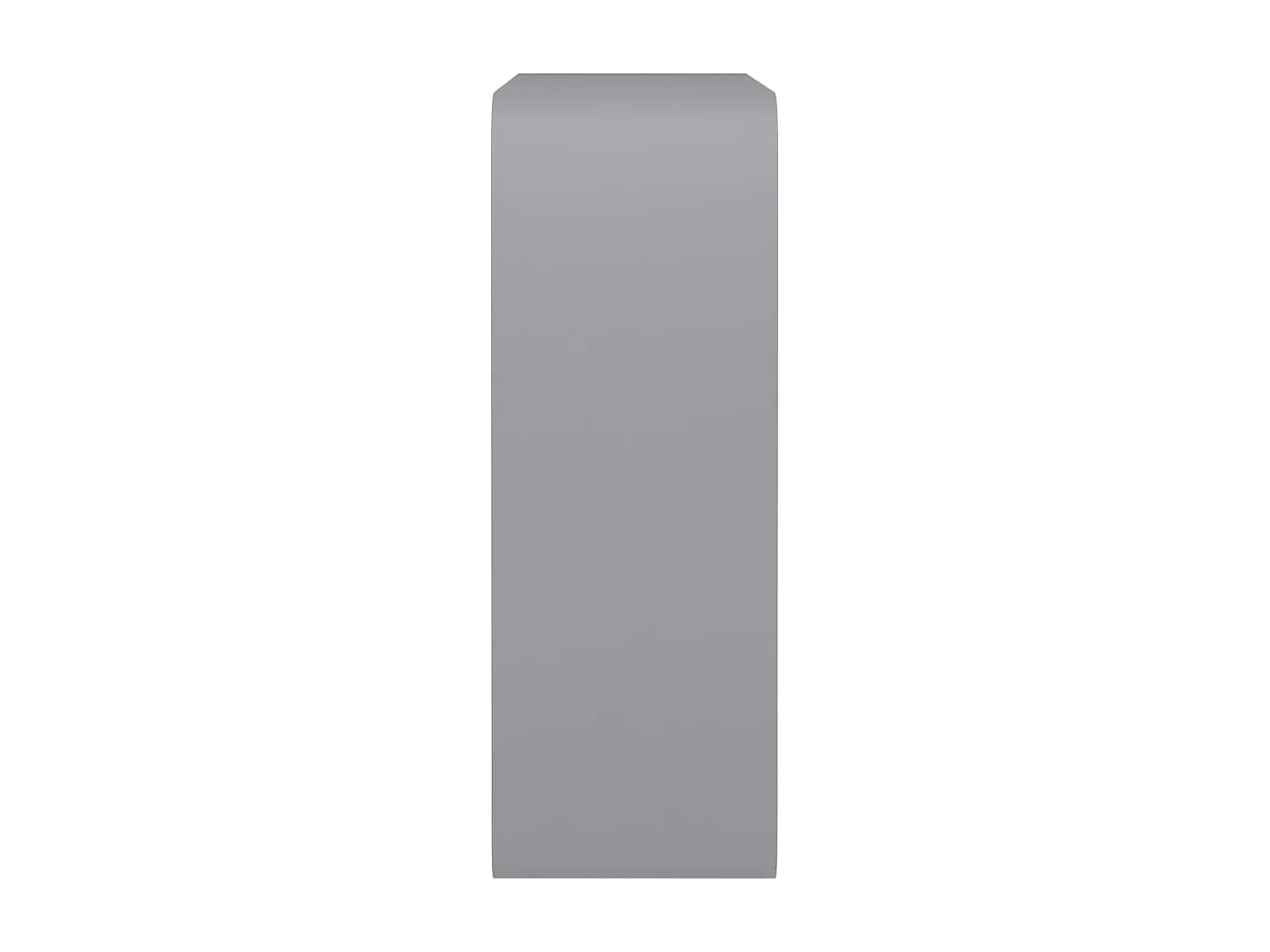 Estantes de pared cúbicos 3 piezas MDF gris