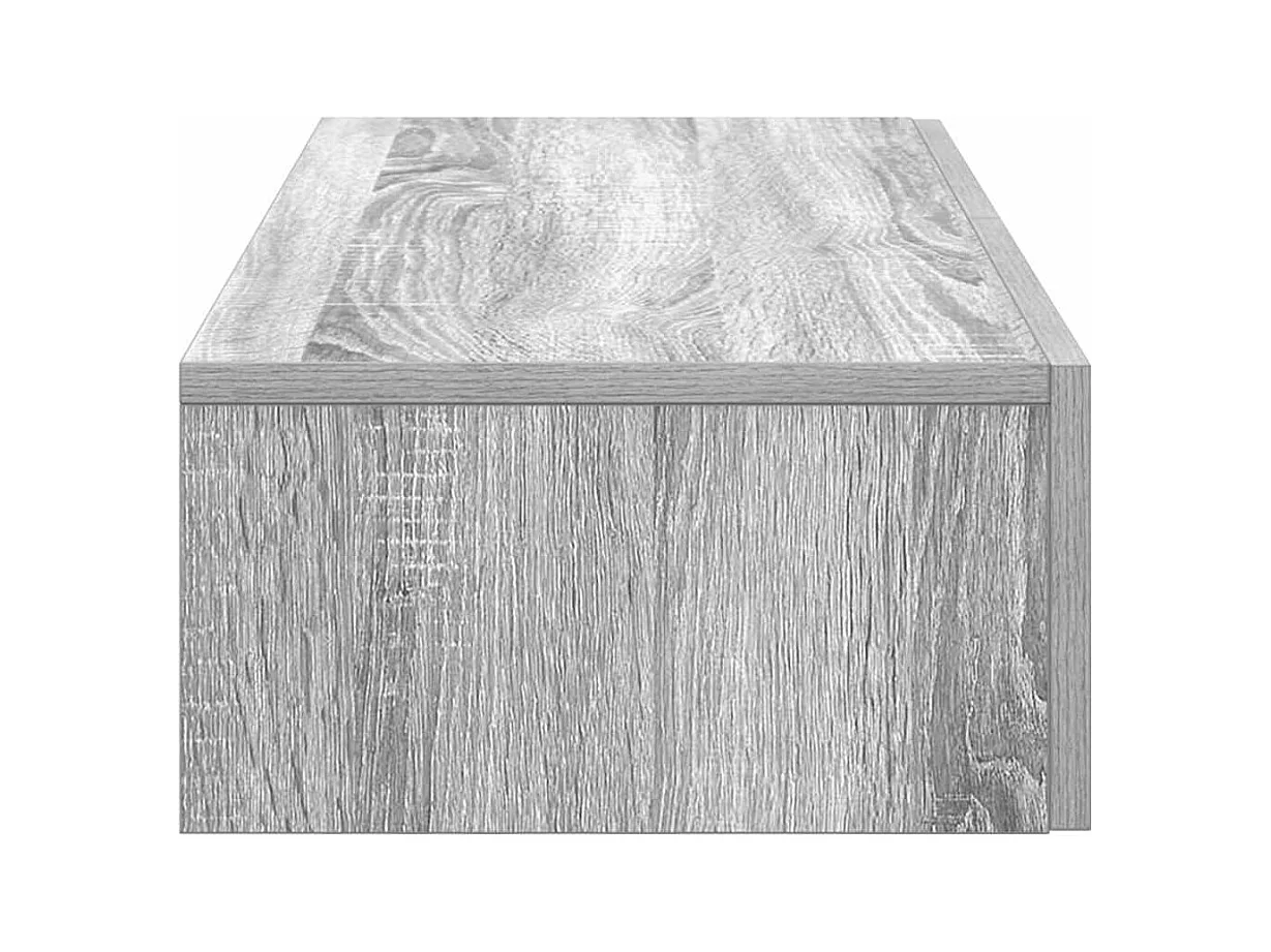 Sonoma Gray Engineered Wood Wandplank met Laden