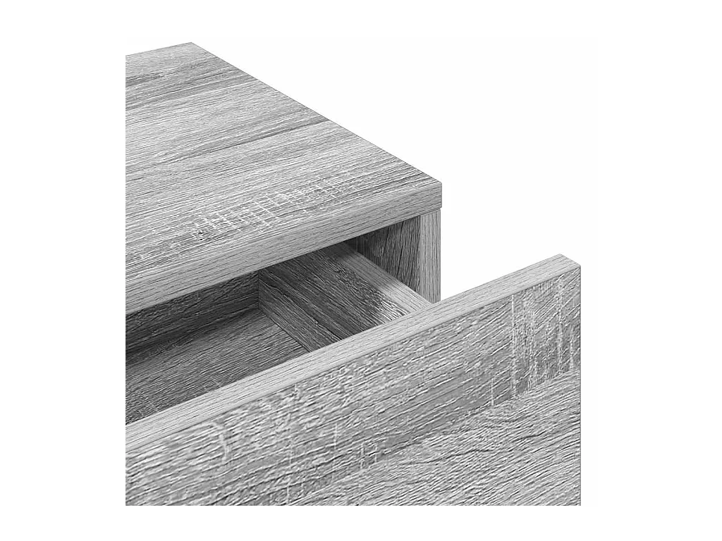 Sonoma Gray Engineered Wood Wandplank met Laden